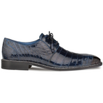 Mezlan Aegis Alligator Derby Blue