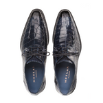 Mezlan Aegis Alligator Derby Blue (4733-J)