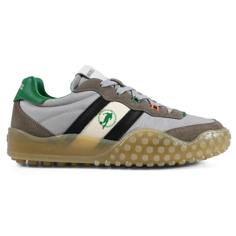 Bikkembergs Futsal Suede / Leather / Fabric Sneaker Sand / Light Grey