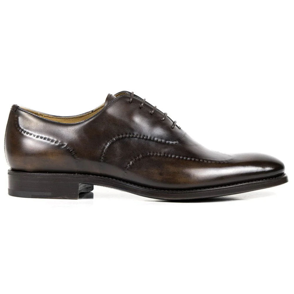 Spernanzoni Agente Leather Wingtip Oxford Antique Espresso