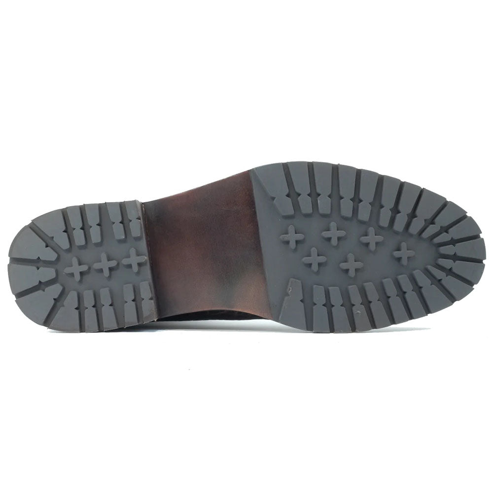 Alan Payne Aden Genuine American Bison Boots Walnut