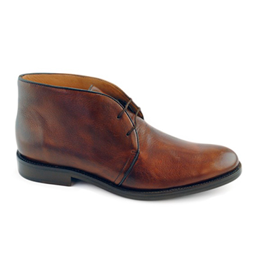 Alan Payne Alan Deerskin Chukka Boots Almond