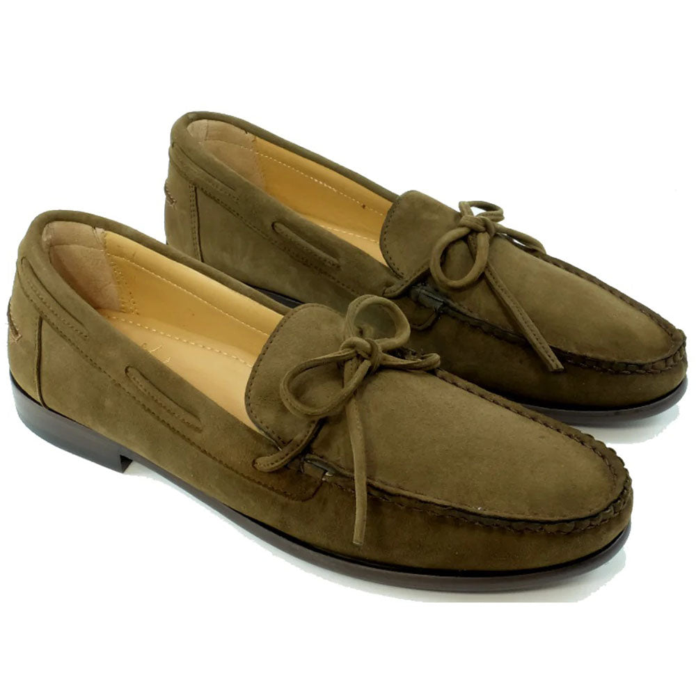 Alan Payne Alton Suede Loafers Moss