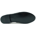 Alan Payne Barney Deerskin Penny Loafers Black