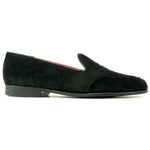 Alan Payne Barney Suede Loafers Black