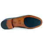 Alan Payne Bergamo Deerskin & Lizard Loafers Black