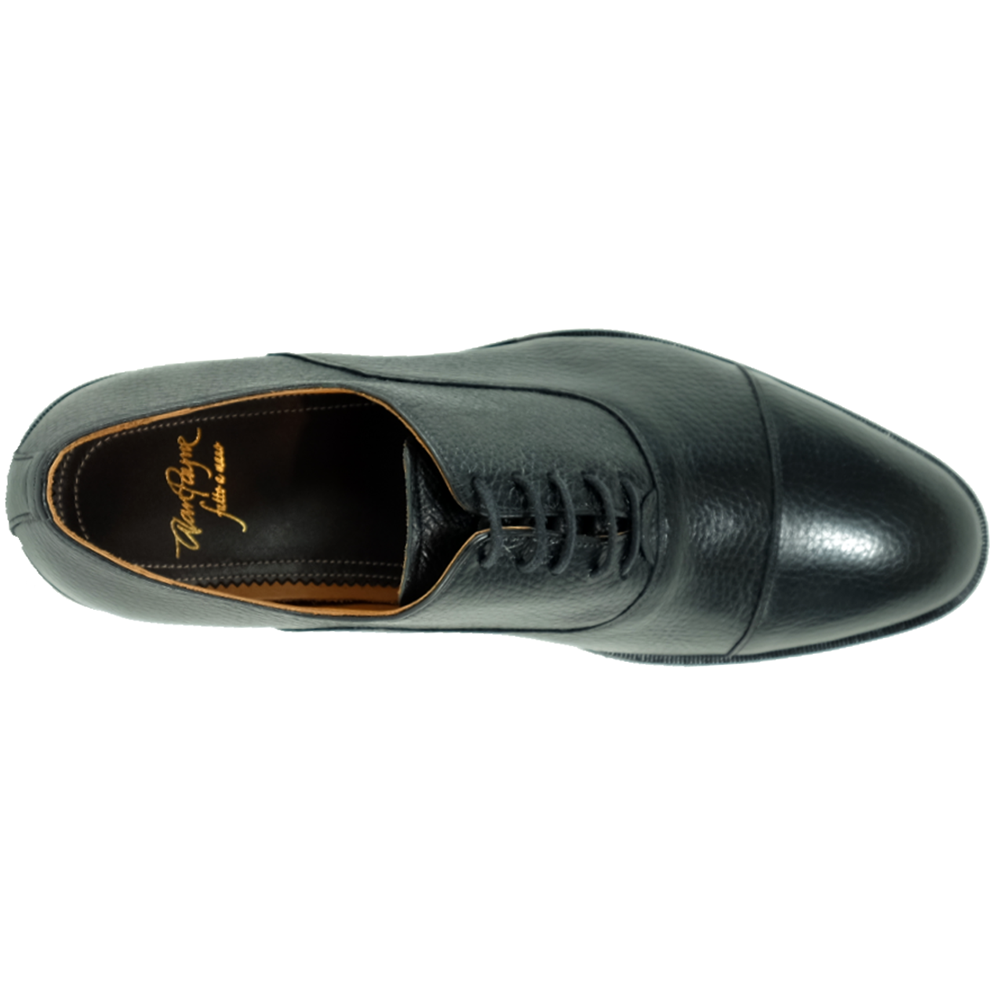 Alan Payne Bern Deerskin Shoes Black
