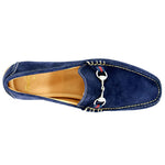 Alan Payne Biarritz Suede Loafers Blue