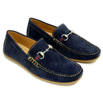 Alan Payne Biarritz Suede Loafers Blue