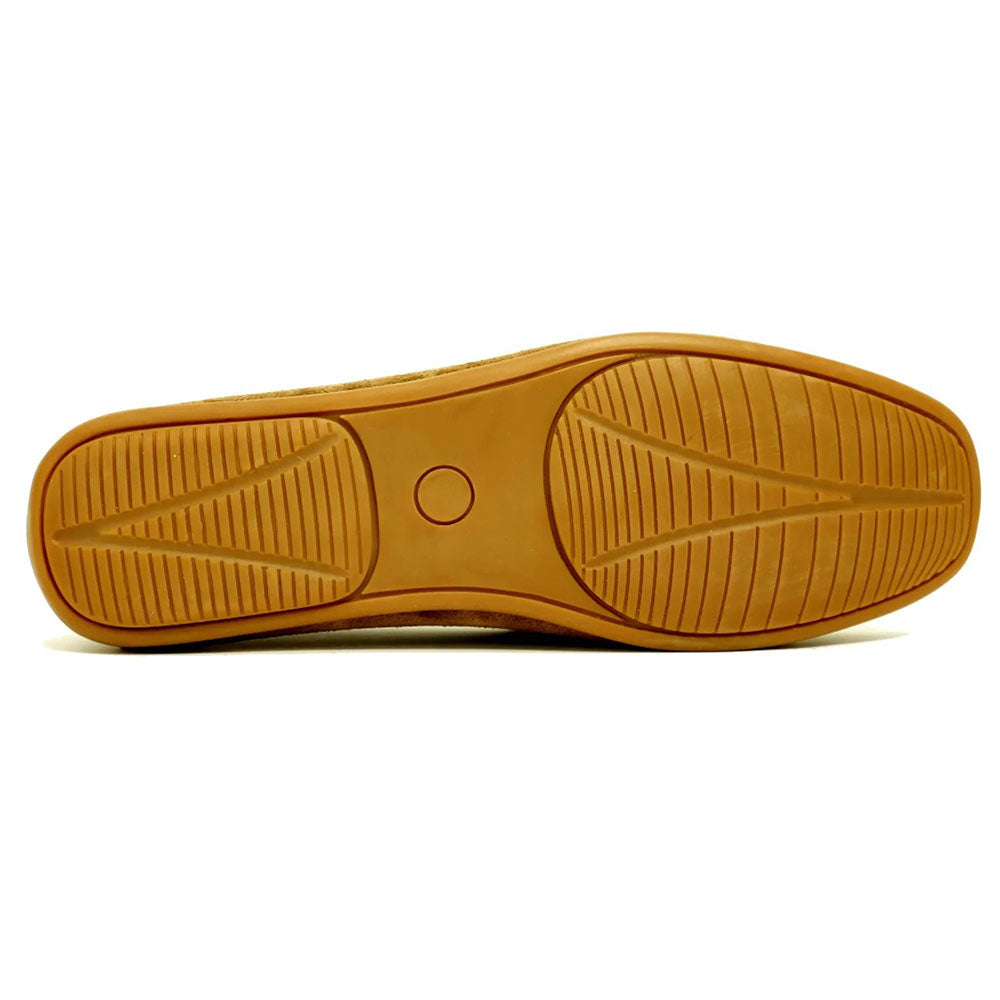 Alan Payne Biarritz Suede Loafers Truffle
