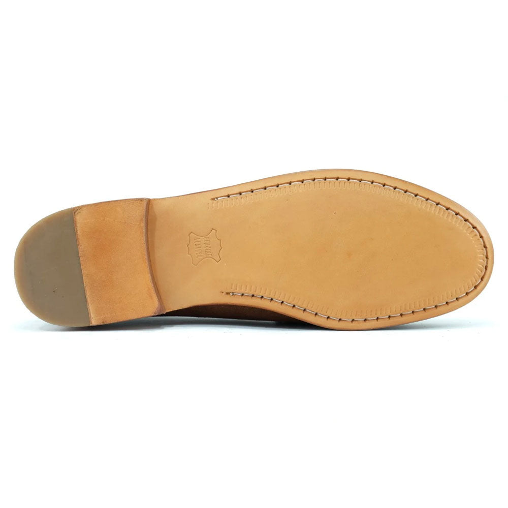 Alan Payne Bit Suede Loafers Snuff