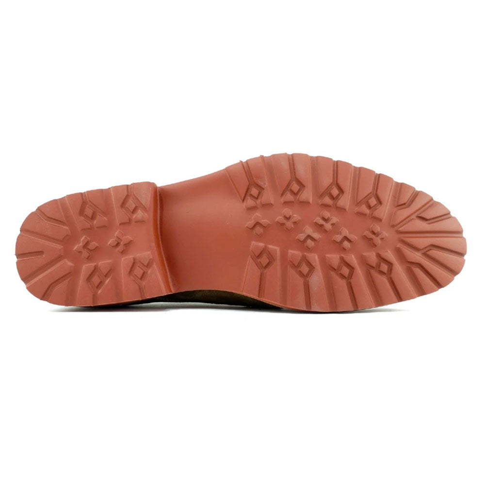 Alan Payne Buck Suede Derby Lace Ups Mushroom