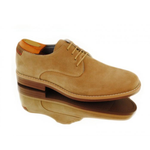 Alan Payne Buckaroo Suede Lace Up Shoes Vanilla