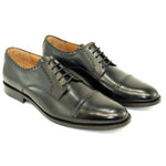 Alan Payne Cambridge Cap Toe Lace Ups Black
