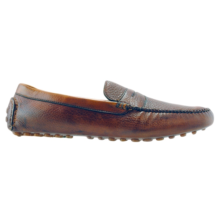 Alan Payne Carrara II Driving Loafers Almond