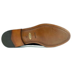 Alan Payne Crawford Alligator Cap Toe Shoes Black
