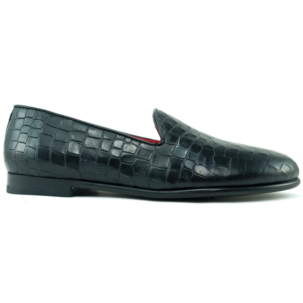 Alan Payne Delmar Calfskin Formal Loafers Black