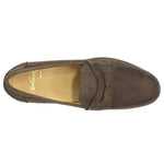 Alan Payne Eton Suede Loafers Brown