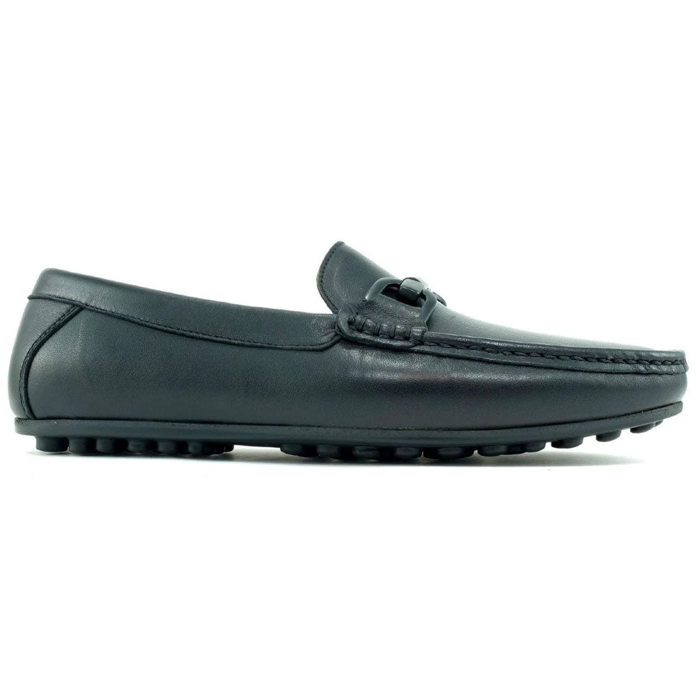Alan Payne Garda Bit Loafers Black