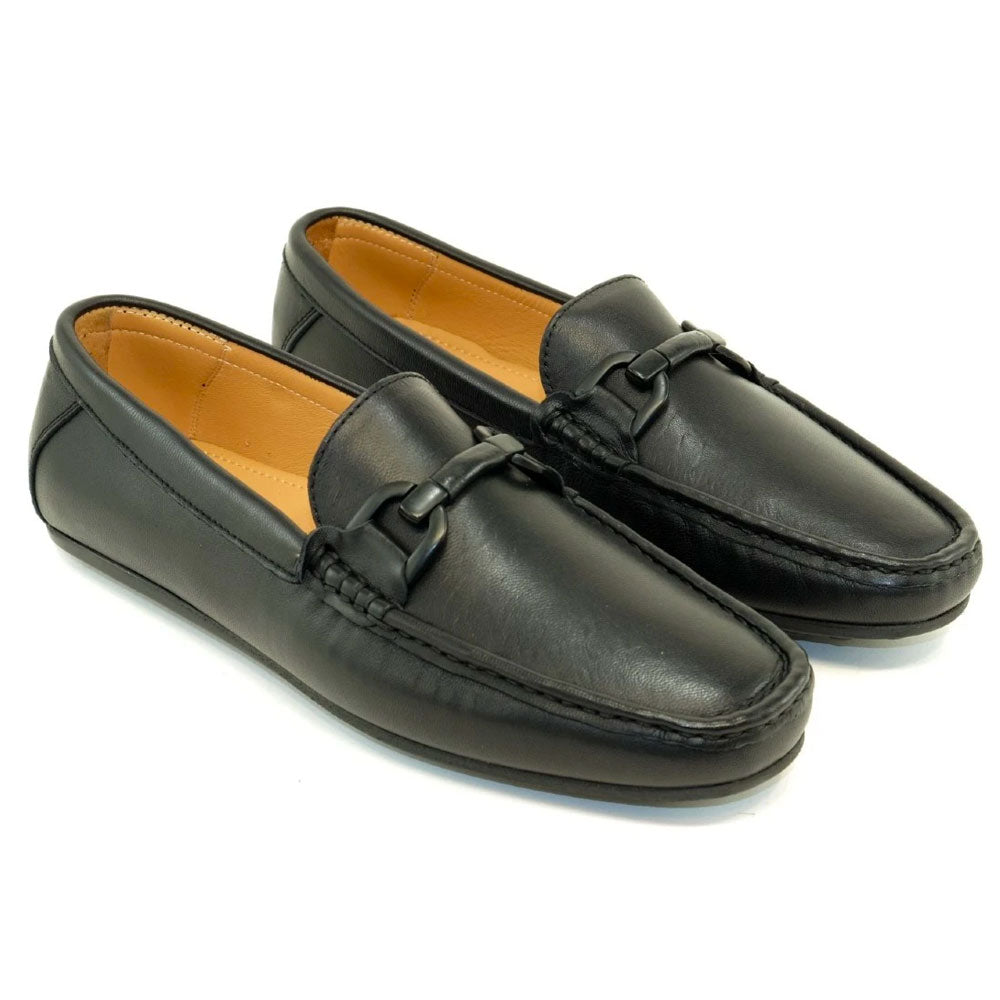 Alan Payne Garda Bit Loafers Black