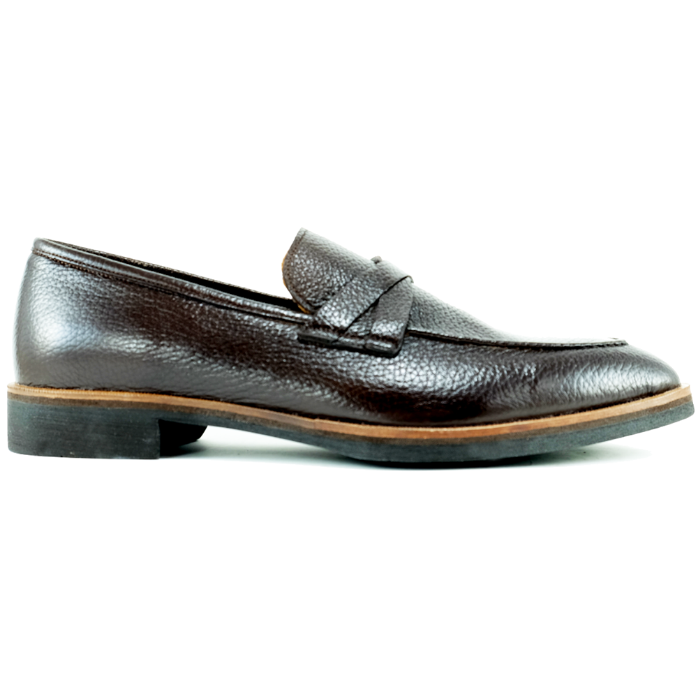 Alan Payne Geneva Deerskin Shoes Brown