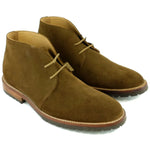 Alan Payne Lojack Suede Chukka Boots Moss
