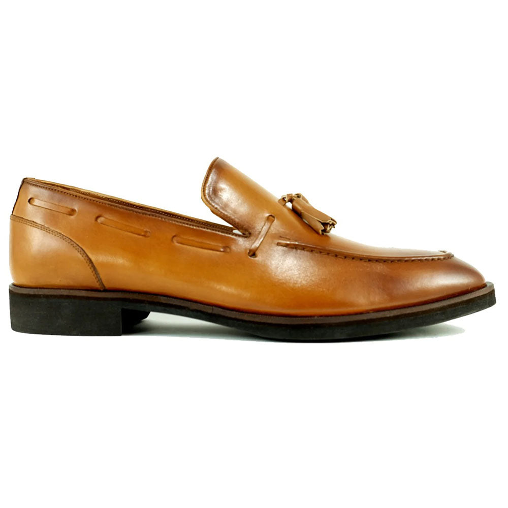 Alan Payne Lucerne Calfskin Shoes Tan