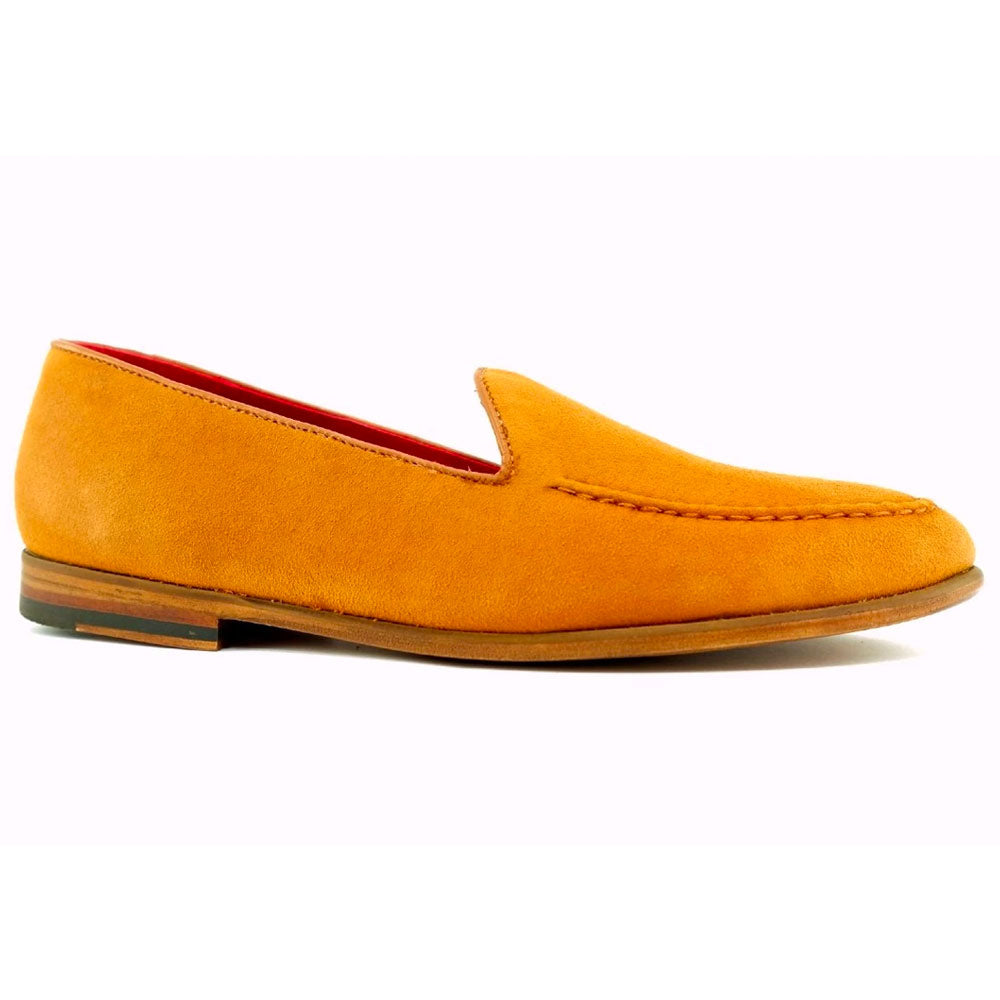 Alan Payne Meyers Suede Loafers Armagnac