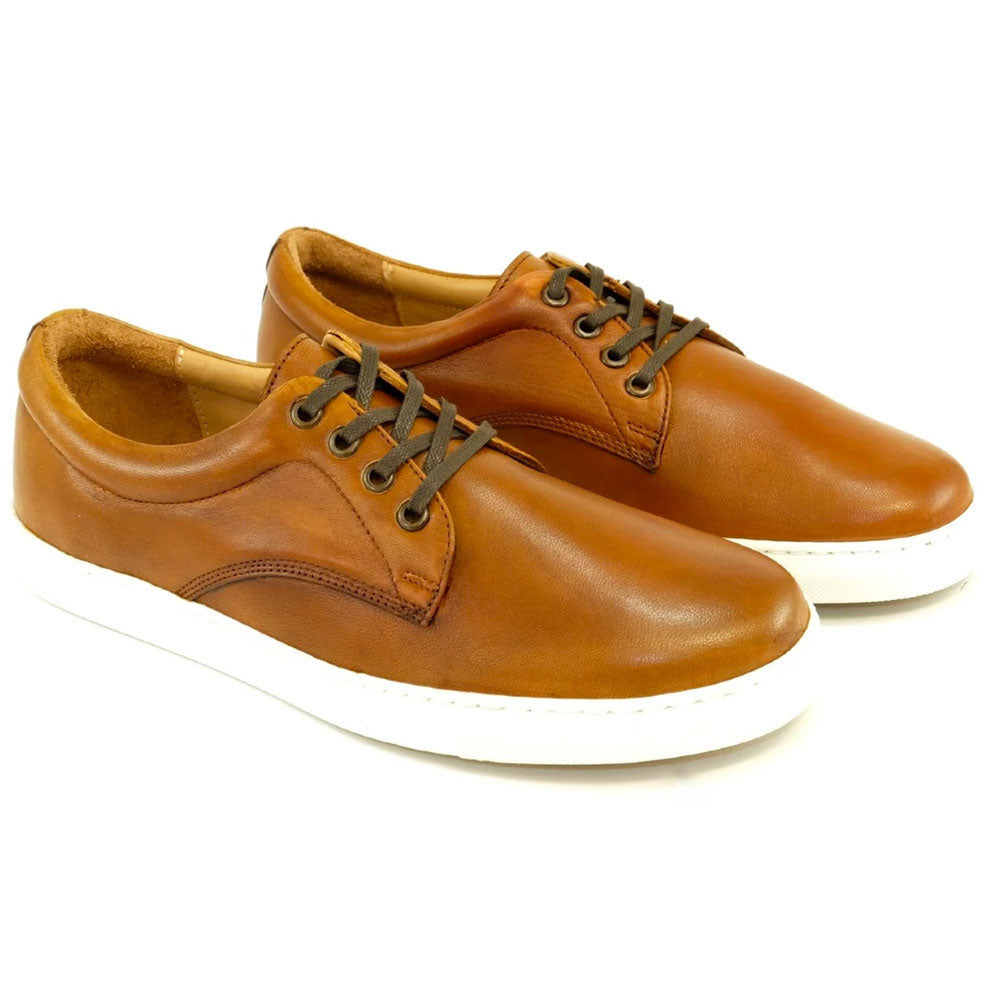 Alan Payne Monty Sheepskin Sneakers Brandy