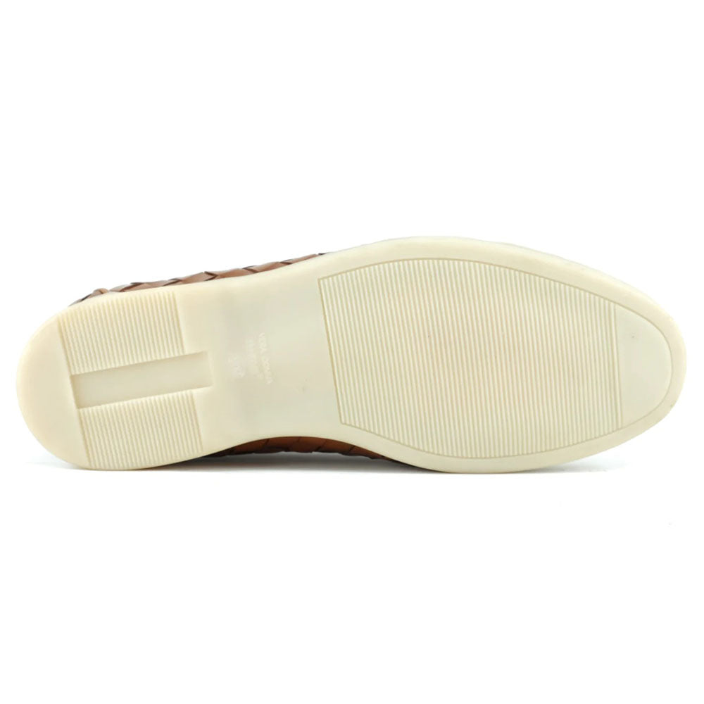 Alan Payne Napoli Woven Calfskin Shoes Tan