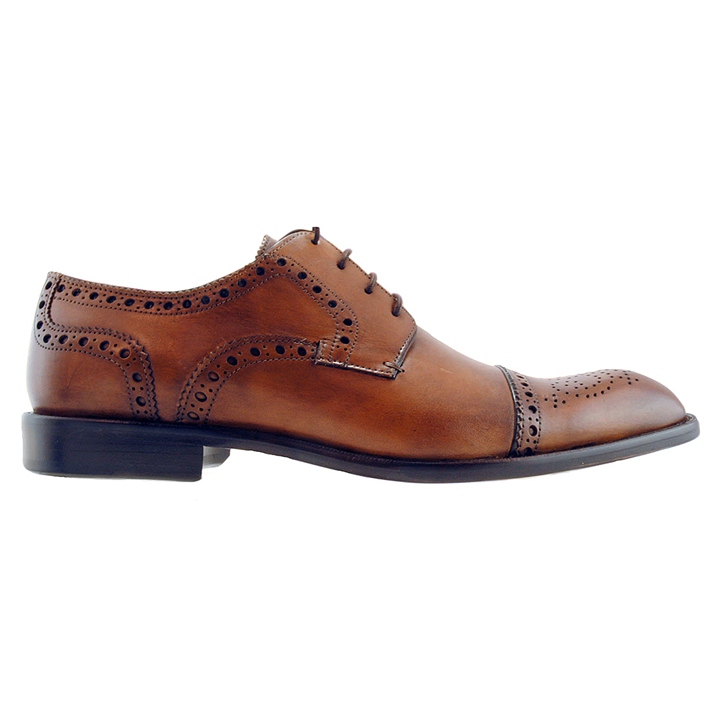 Alan Payne Pascual Cap Toe Brogues Maple