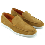 Alan Payne Rio Suede Shoes Khaki