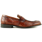 Alan Payne Siena Crocodile Shoes Honey