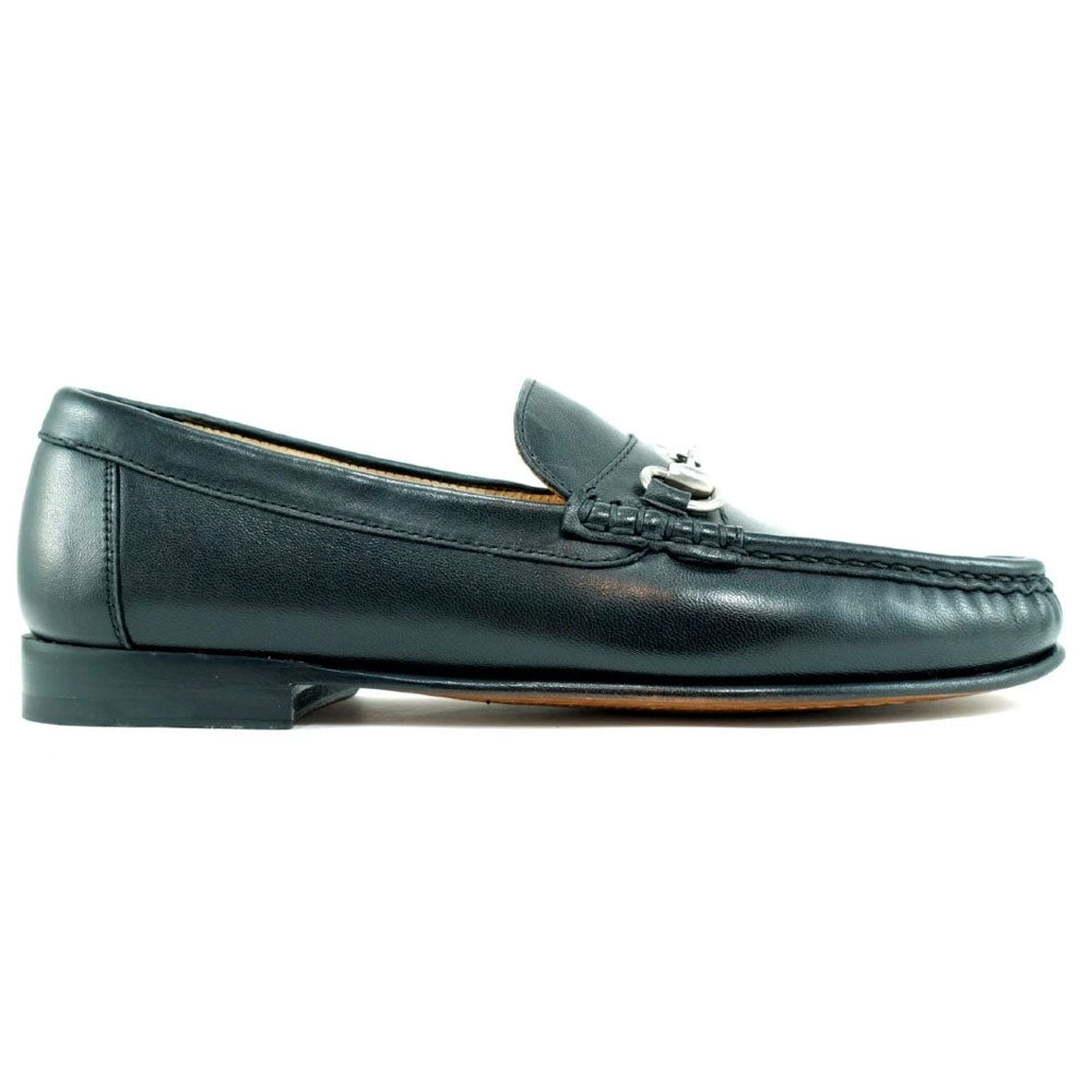 Alan Payne Snaffle Bit Loafers Black