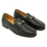 Alan Payne Snaffle Bit Loafers Black