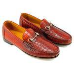 Alan Payne Snaffle II Calfskin Bit Loafers Brandy