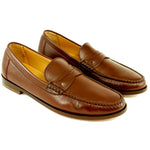 Alan Payne Stadler Penny Loafers Brown