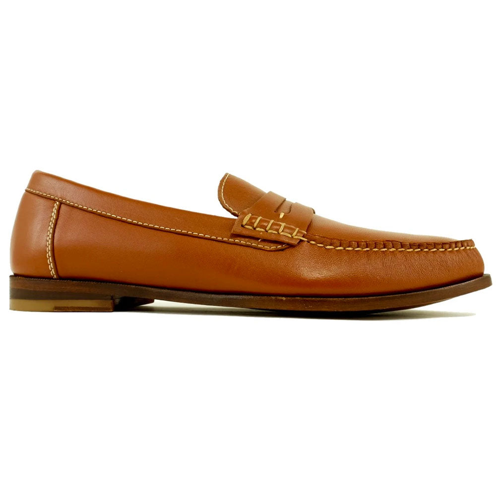 Alan Payne Stadler Penny Loafers Tan