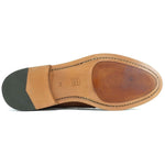 Alan Payne Brockton Suede Penny Loafers Tobacco