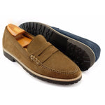 Alan Payne Todd Suede Loafers Tobacco