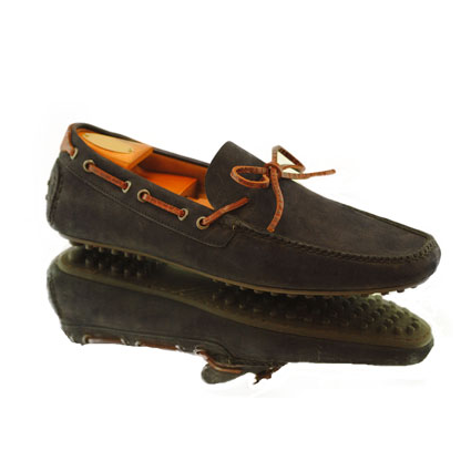 Alan Payne Turin Twist Tie Driving Shoes Navy