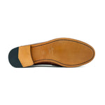 Alan Payne Wellesley Deerskin Penny Loafers Antique Honey