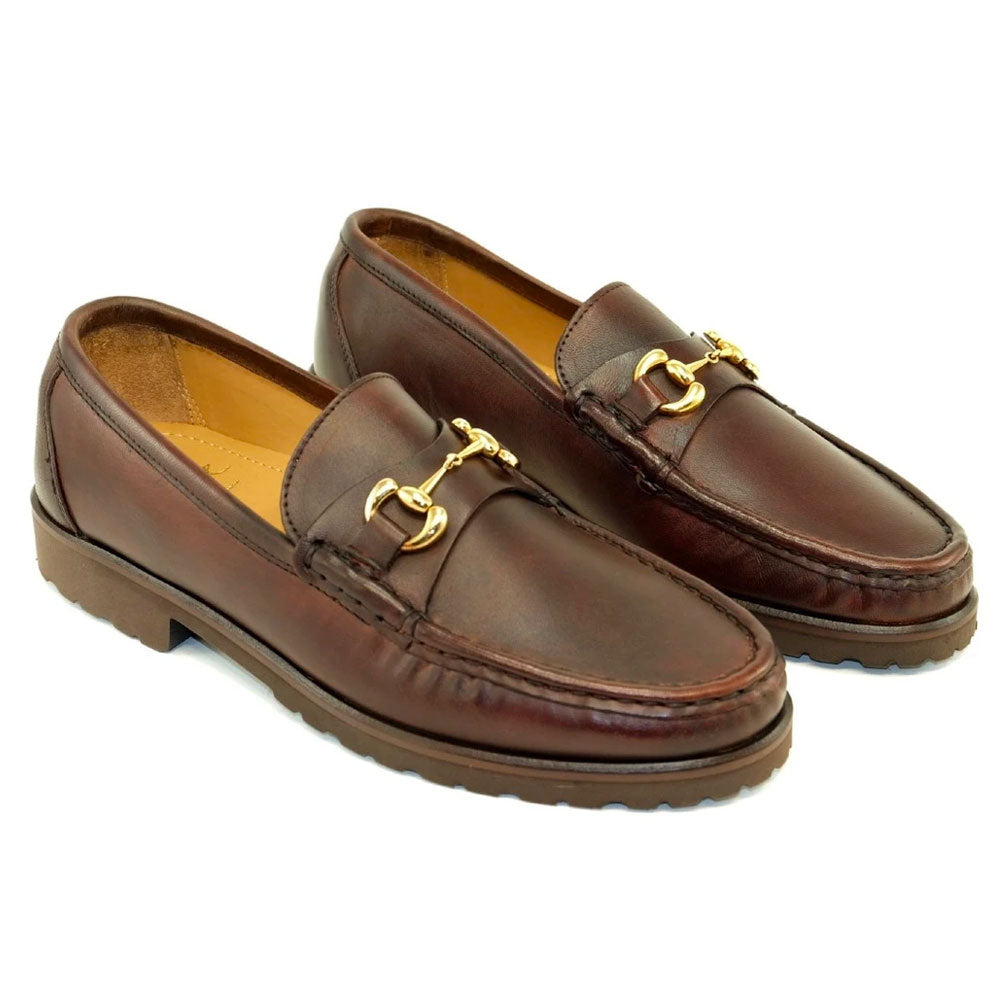 Alan Payne Whitaker Bit Loafers Brown