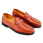 Alan Payne Windsor Calfskin Bit Loafers Brandy