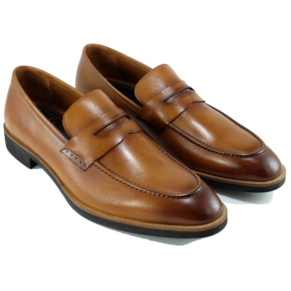 Alan Payne Zurich Calfskin Shoes Tan