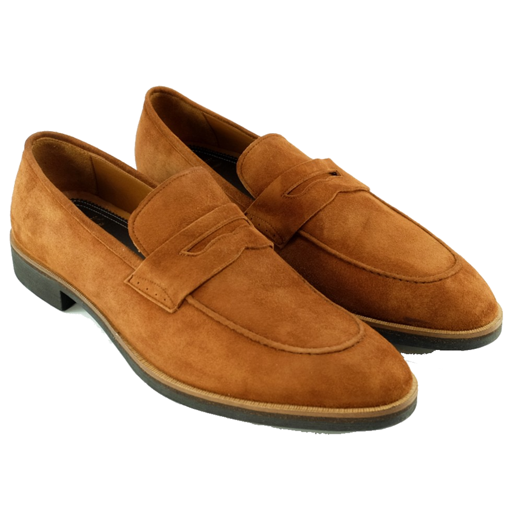 Alan Payne Zurich Suede Shoes Tabac