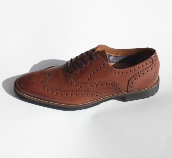 Alan Payne Umbria Wingtip  Shoes Chestnut