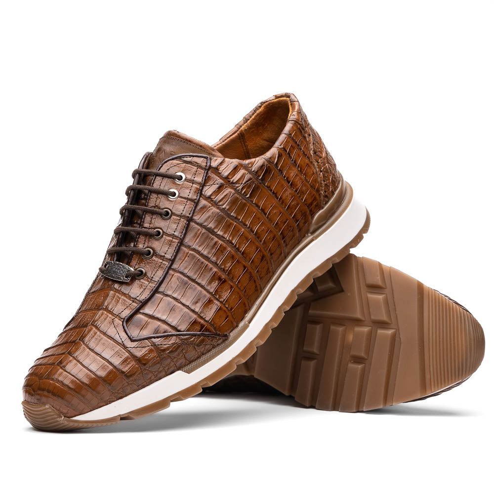 Marco Di Milano Alonzo Caiman Crocodile Sneakers Bay Apache