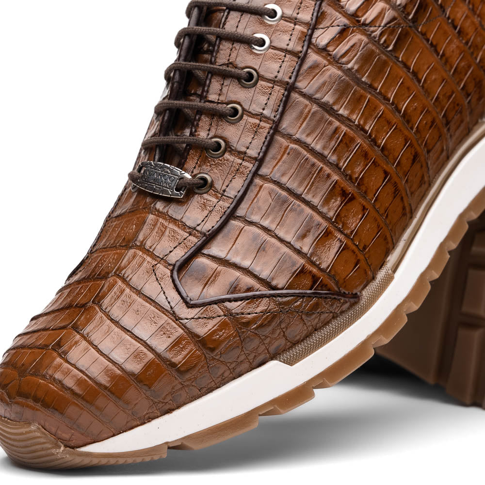 Marco Di Milano Alonzo Caiman Crocodile Sneakers Bay Apache
