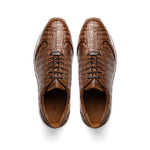 Marco Di Milano Alonzo Caiman Crocodile Sneakers Bay Apache